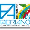 Fabriano Disegno Nero – 125 g/m² – 10 Φύλλα – 24×33 cm – Μπλοκ Fabriano Coloured Papers Unique Fine Arts Supplies